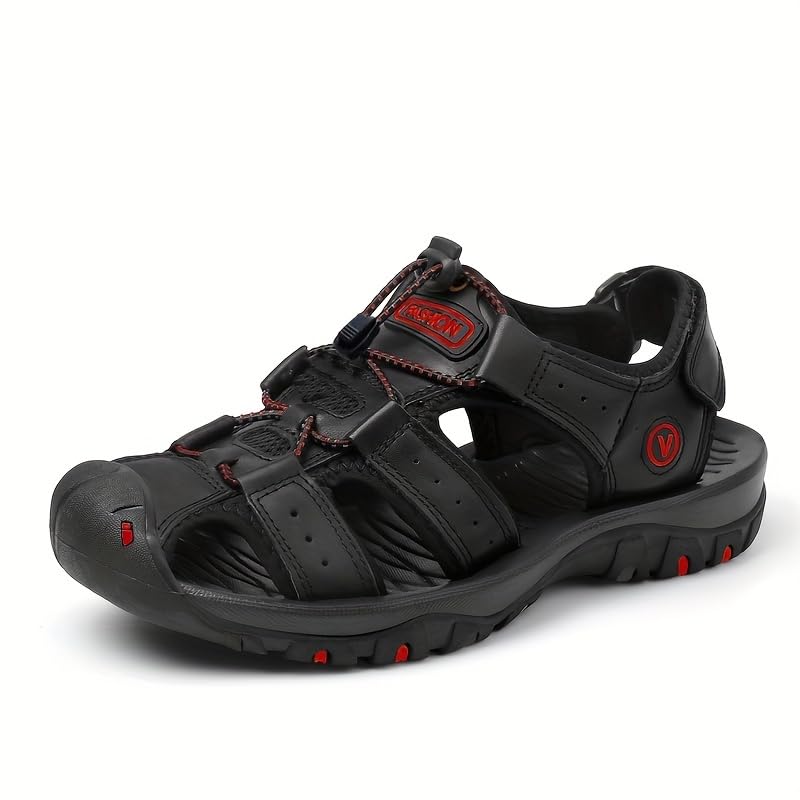 Men's Summer Breathable Sandals, Fashion Roman Sandals Casual Open Toe Outdoor Beach Sandals