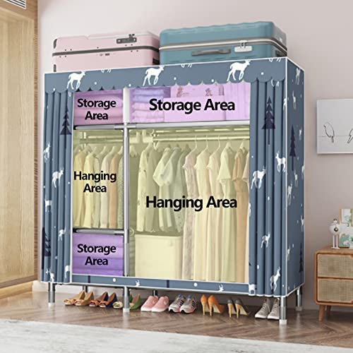Organisateur de rangement pliable pour placard encombré - 4
