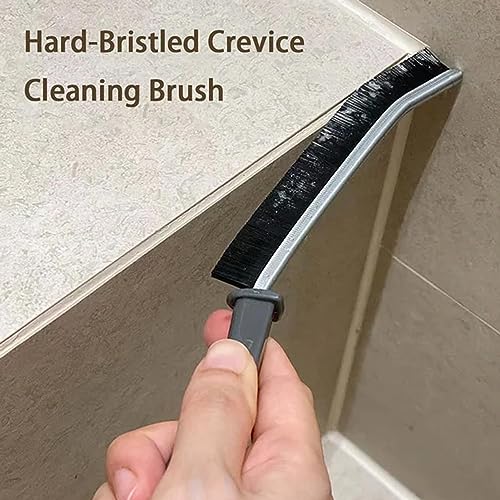 Image of KBS Bottle Cleaning Brush Silicone Long Handle for Water Bottle Containers Vase and Glass Sports Bottle Cleaner for Home and Kitchen Accessories Item (1-BOTTLEBRUSH+2-GAPBRUS+2-HANGER-6-HOOK)