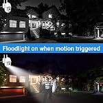 Outdoor Security Camera, Wireless WiFi Home Security Camera System, Two Way Talk, Spotlight, PTZ, Motion Detection Alert, Auto Tracking, Color Night Vision, Waterproof Video Surveillance IP Camera