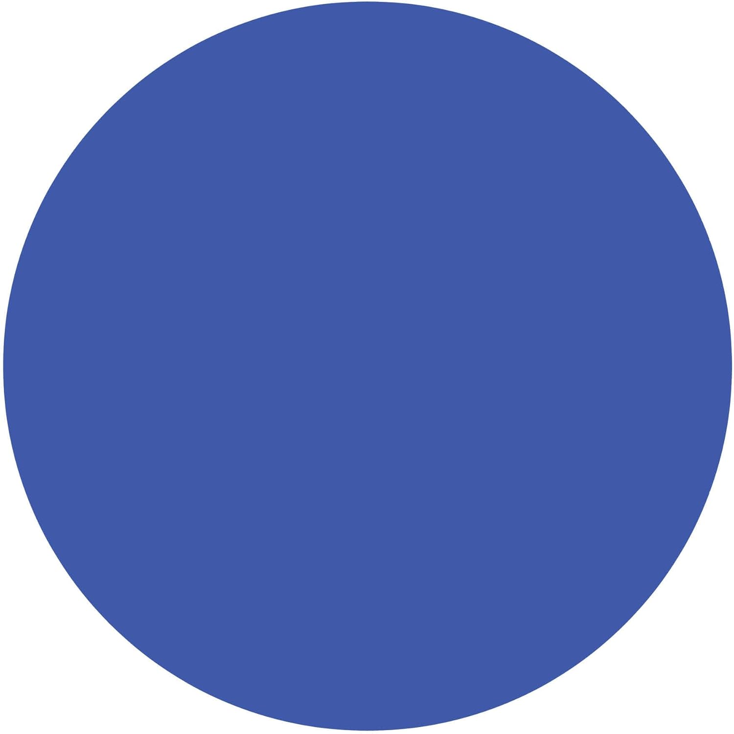Star Cutouts SC5000-c-m-007 Plain Medium Cardboard Circle - Primary Blue Height 76 cm Width 76 cm - Ideal DIY Craft Decoration for Birthday, Wedding, Anniversary etc