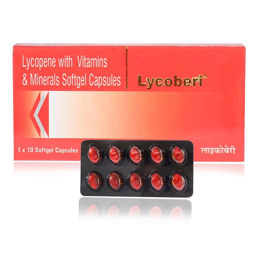 Lycoberi Daily Multivitamin Minerals Softgel Capsules for Immunity, Energy, Overall Health Men & Women (Pack of 5) (B0D11NS3T5) Amazon Price History, Amazon Price Tracker