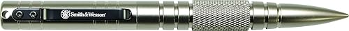 Smith & Wesson Bolígrafo táctico recargable de aluminio de 6.1 pulgadas para supervivencia al aire libre, campamento y transporte diario