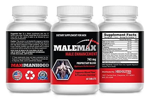 Max Optimized- Male Enlargement Pills- Increase Male Size Up to 3 Inches Fast- Powerful Formula for Length, Girth and Stamina- 60 Tablets - Thumbnail 5