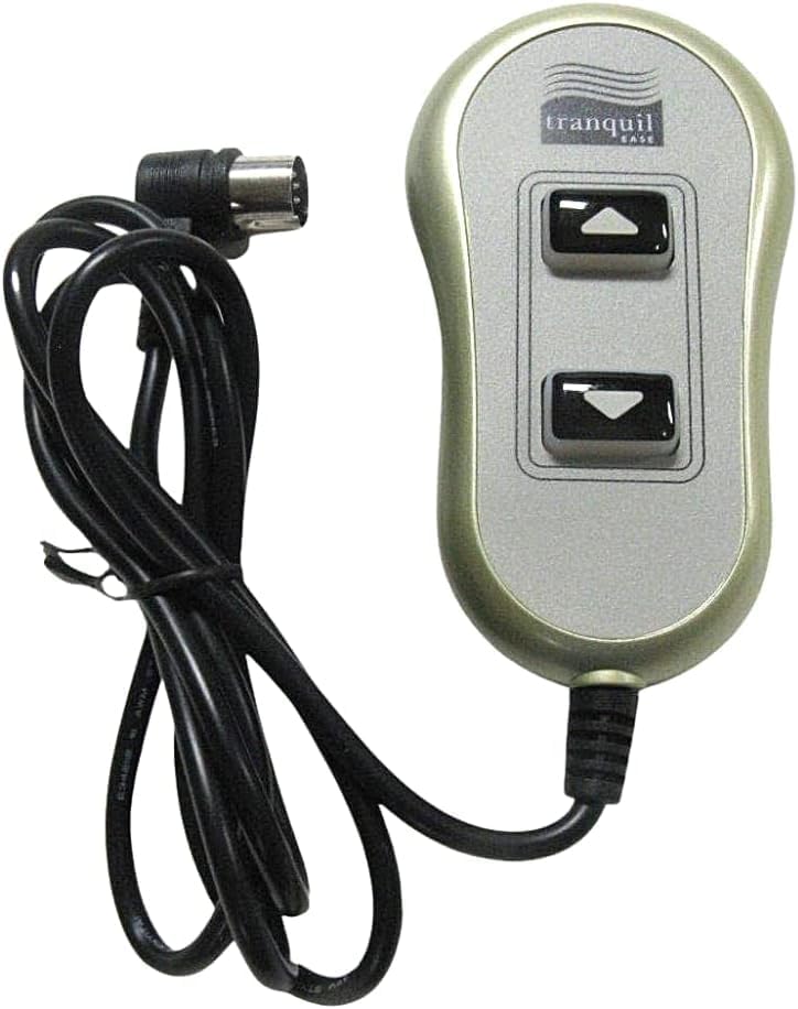 Upgraded 11560 & 11560UX for inseat tranquil ease Lift Chair Remote Replacement relaxor Raffel Systems 5 Pin Lighted Hand Control Replace tranquil ease HC-6601-FR2 HC-6022-PR2 Power Recliner Switch
