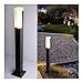 Éclairage de paysage 1 pièce 12 W LED lumière de jardin 85-265 V DC 12 V Lampe LED pour extérieur poller sol cour route pont paysage éclairage extérieur (couleur : 27 cm DC12 V)