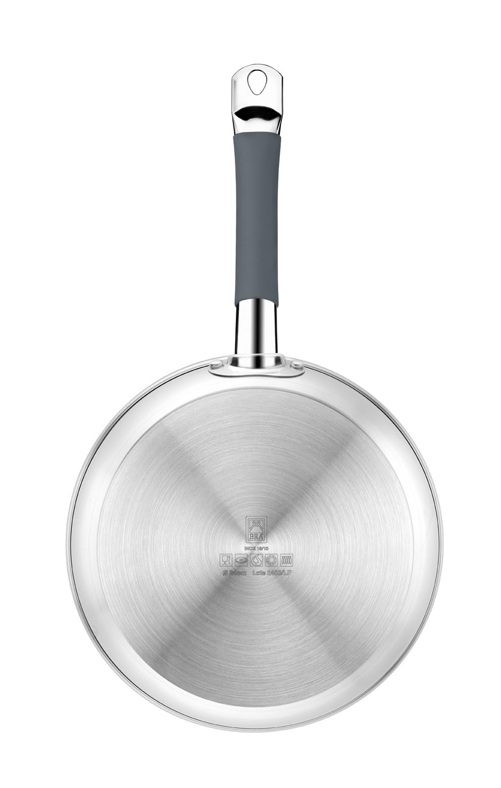 Tarrington House Koekenpan Dublin, roestvrij staal, 24 cm, platinum