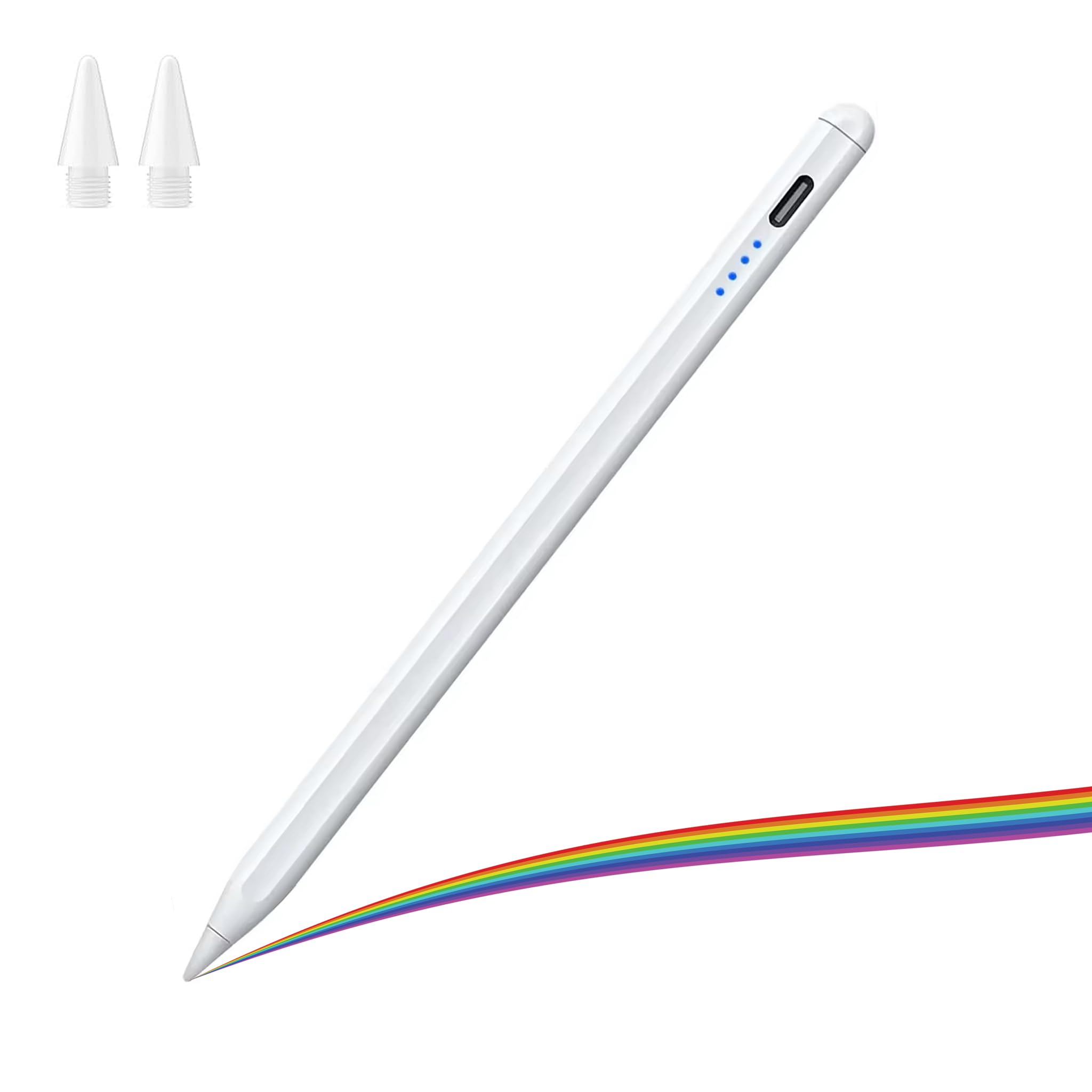 Stylus Pen for Android – Android Stylus Pens for Touch Screens with Tilt Sensitivity and Replacement Tips – Touch Screen Pens compatible with Phone and Tablet