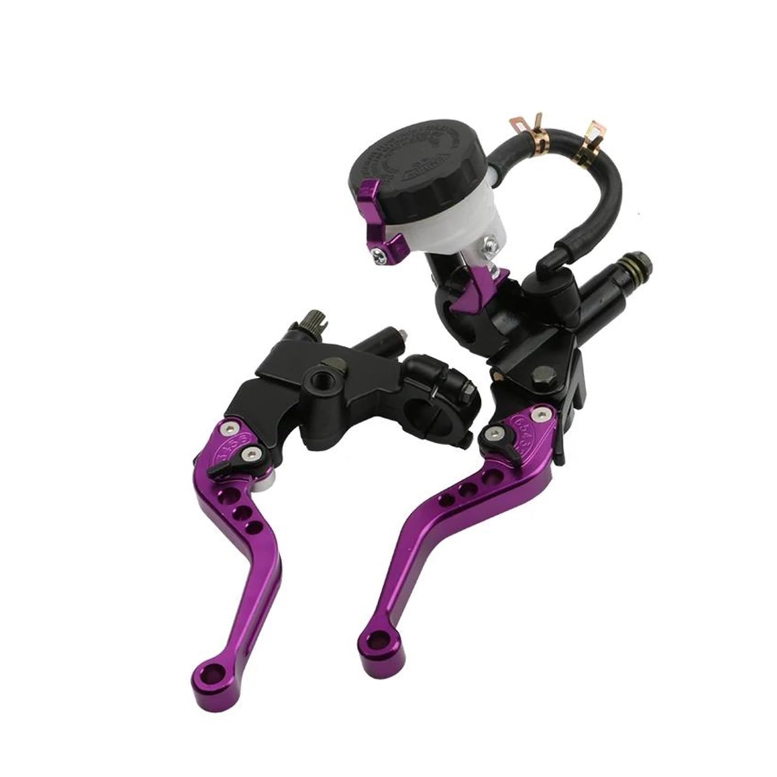 HXVGEGKPYK Motorbike Hand Levers Universal 7/8" 22mm CNC Aluminum Motorcyle Brake Clutch Pump Lever Hydraulic Master Cylinder Motorbike Clutch Lever(1)