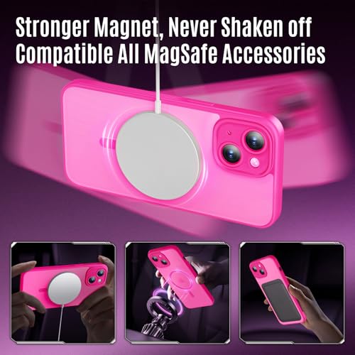 Image of Symcele Designed for iPhone 14 Case, Hot Pink