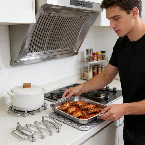 Posavasos para ollas extensible de cocina y comedor 3