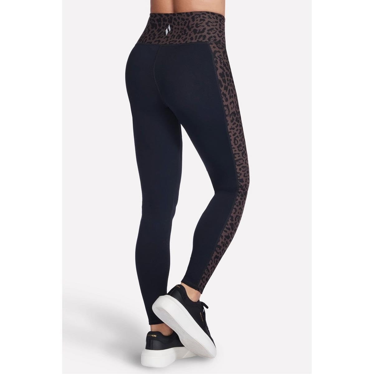 Skechers Gowalk Fl Hw Cheetah Legging - Leginsy Kobiety