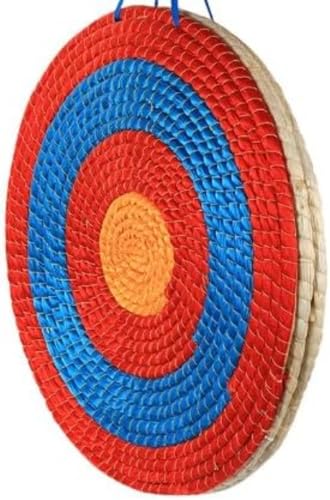 弓道 弓具 巻藁 直径55cm アーチェリーターゲット 的 ターゲット アーチェリー 自宅 練習用 競技用 手作り 弓道 部活 道場備品 (4層8cm)