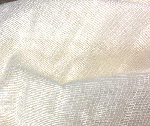 White Fusible INTERFACING Med.Weight Weft #1 Quality, 3 Yards x 60''
