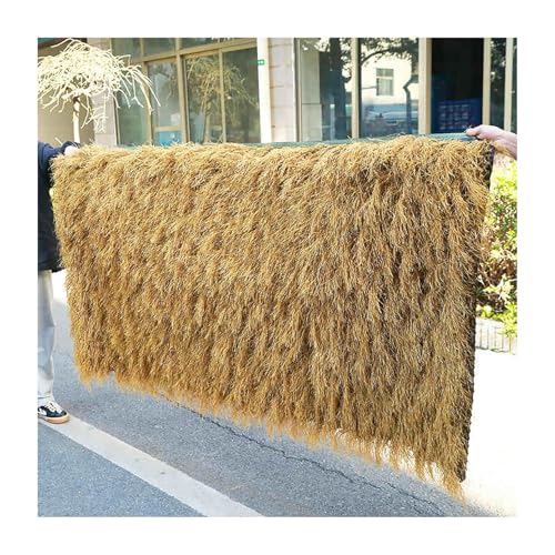 Rollo De Techo De Paja Artificial, Teja Paja De Palma De Simulado Estilo Mexicano, Estera Hierba SintéTica Plástico PE, for Bar Sombrilla Refugio Jardín Gazebos Decoración De Granja(0.5x16m(1.64x52.49