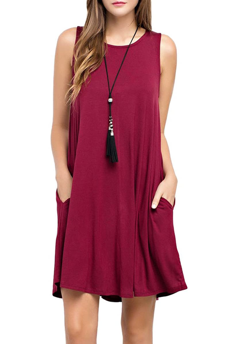 Women's Casual T-Shirt Long Sleeve Swing Dress