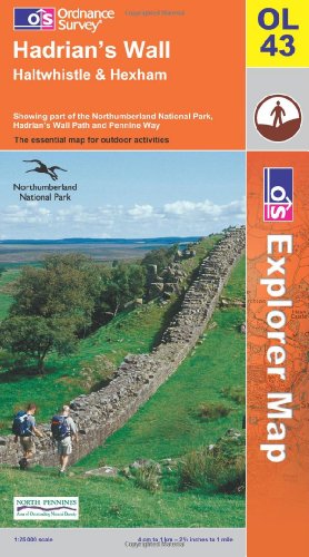 OS Explorer map OL43 : Hadrian's Wall
