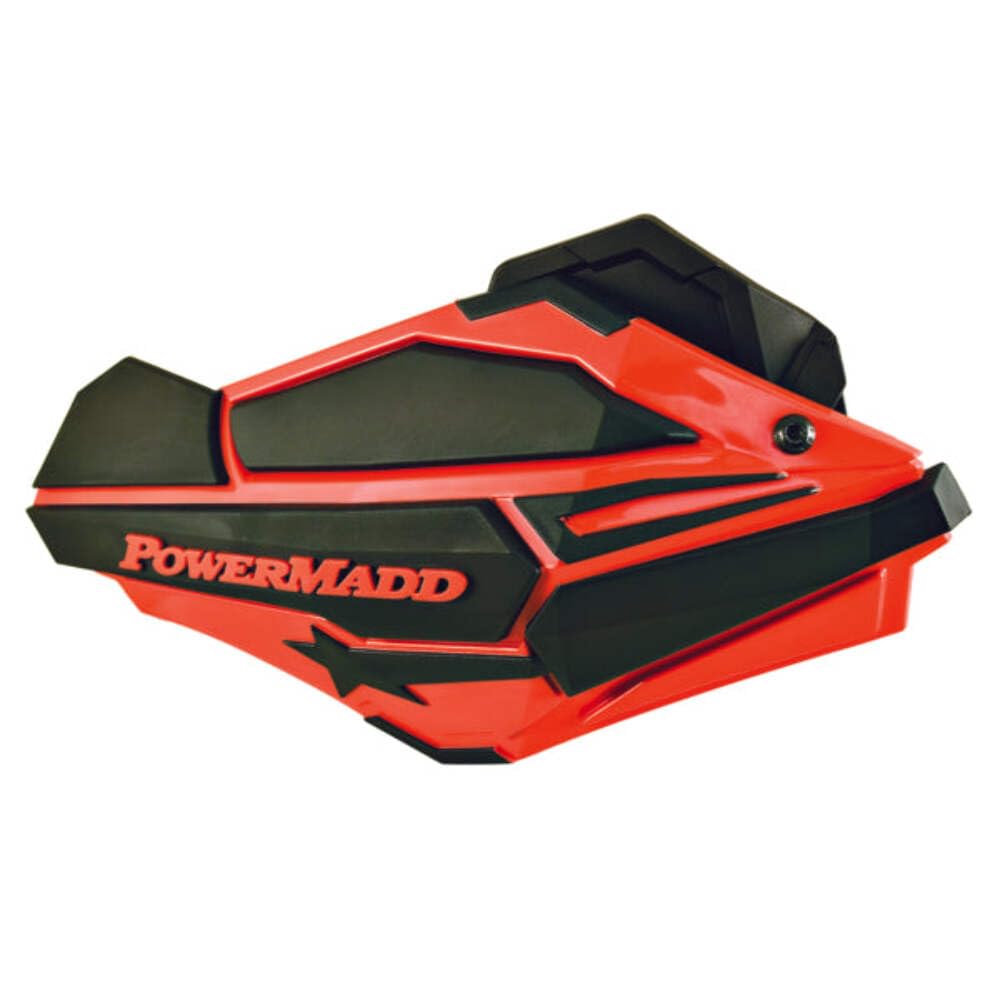PowerMadd Zestaw 34455 Black Sentinel Mirror Handguard (Fixed/Fold In)