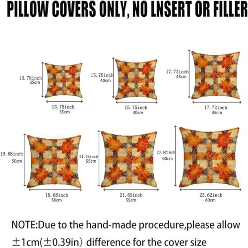 Housse de coussin orange imperméable pour protéger vos oreillers de patio
