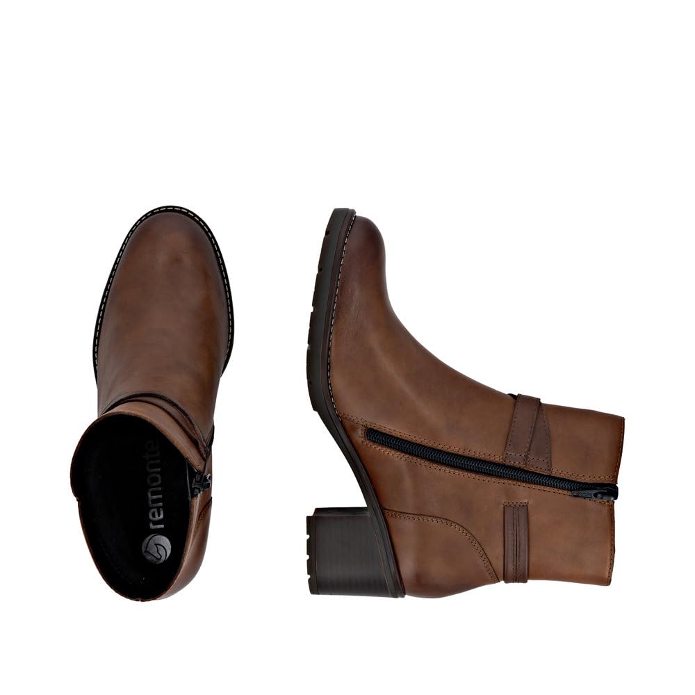 Remonte Damen Klassische Stiefeletten D2A73, Frauen Stiefeletten,lose Einlage