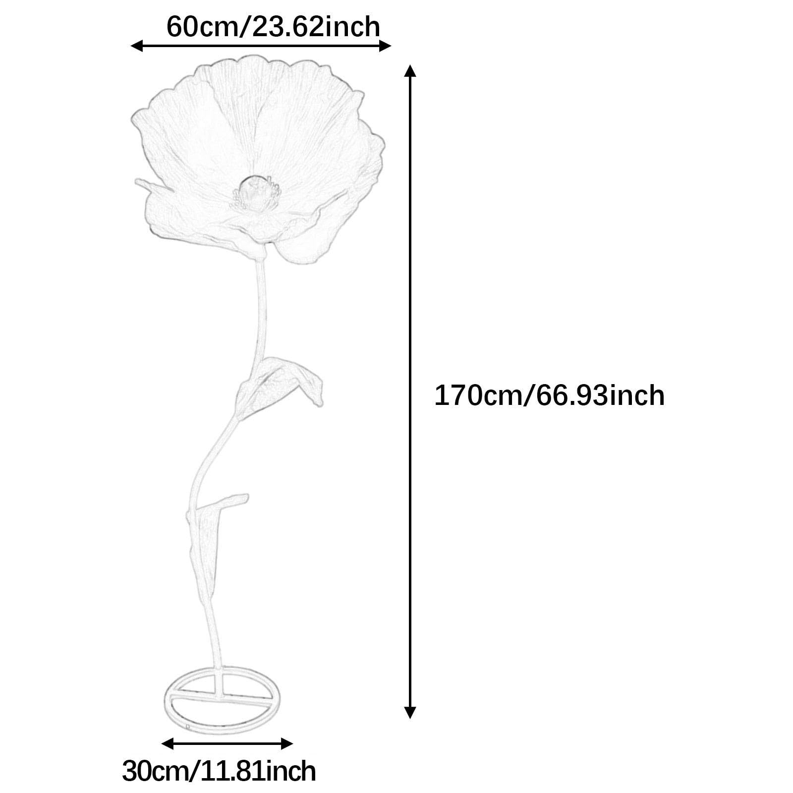 Große Künstliche Blume, Handgefertigte Papierblume, Naturgetreue Riesenblume für Hochzeiten, Schaufensterdekoration, Zuhause, Rituale, Anlässe, Rot