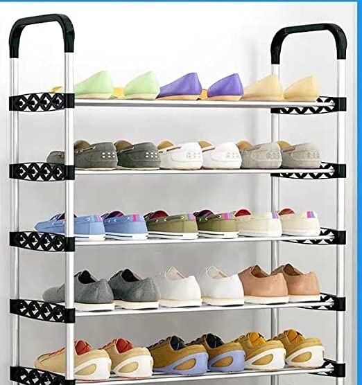TONSYL Multi-Purpose Shoe Rack 5 Tier Stainless Steel Shoe Rack/Shoe ...