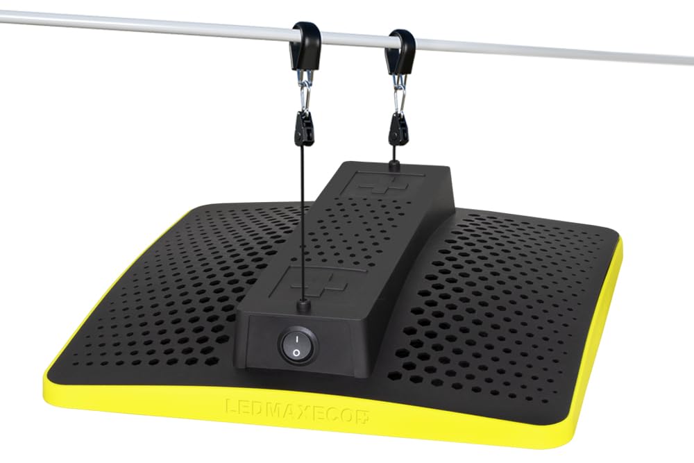 GARDEN HIGHPRO LEDMAXECO 150W – Lámpara de Cultivo Interior con Espectro Completo, 224 LEDs LM282B, Crecimiento y Floración Óptimos, Alta Eficiencia y Durabilidad