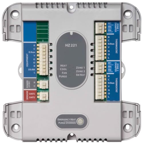 Honeywell HZ221 True Zone Control Panel, Controls...