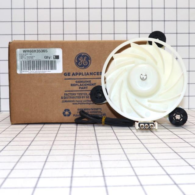 WR60X35365 Freezer Evaporator Fan Motor