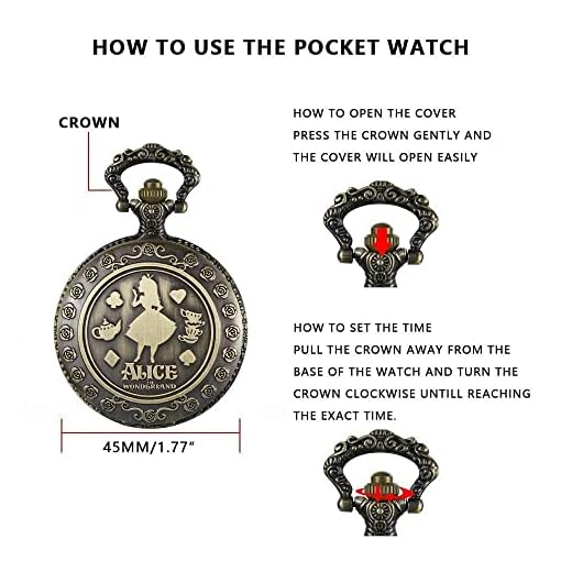 Alice pocket watch - Image 7