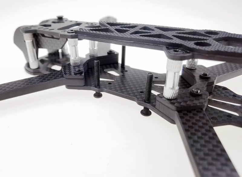 Mark4 Mark 4 7inch 295mm 3K Carbon Fiber Quadcopter Frame Freestyle FPV Racing Drone Kit With 3D Print Part DIY Accessories (Mark 4 7inch Frame+3D Print Part)
