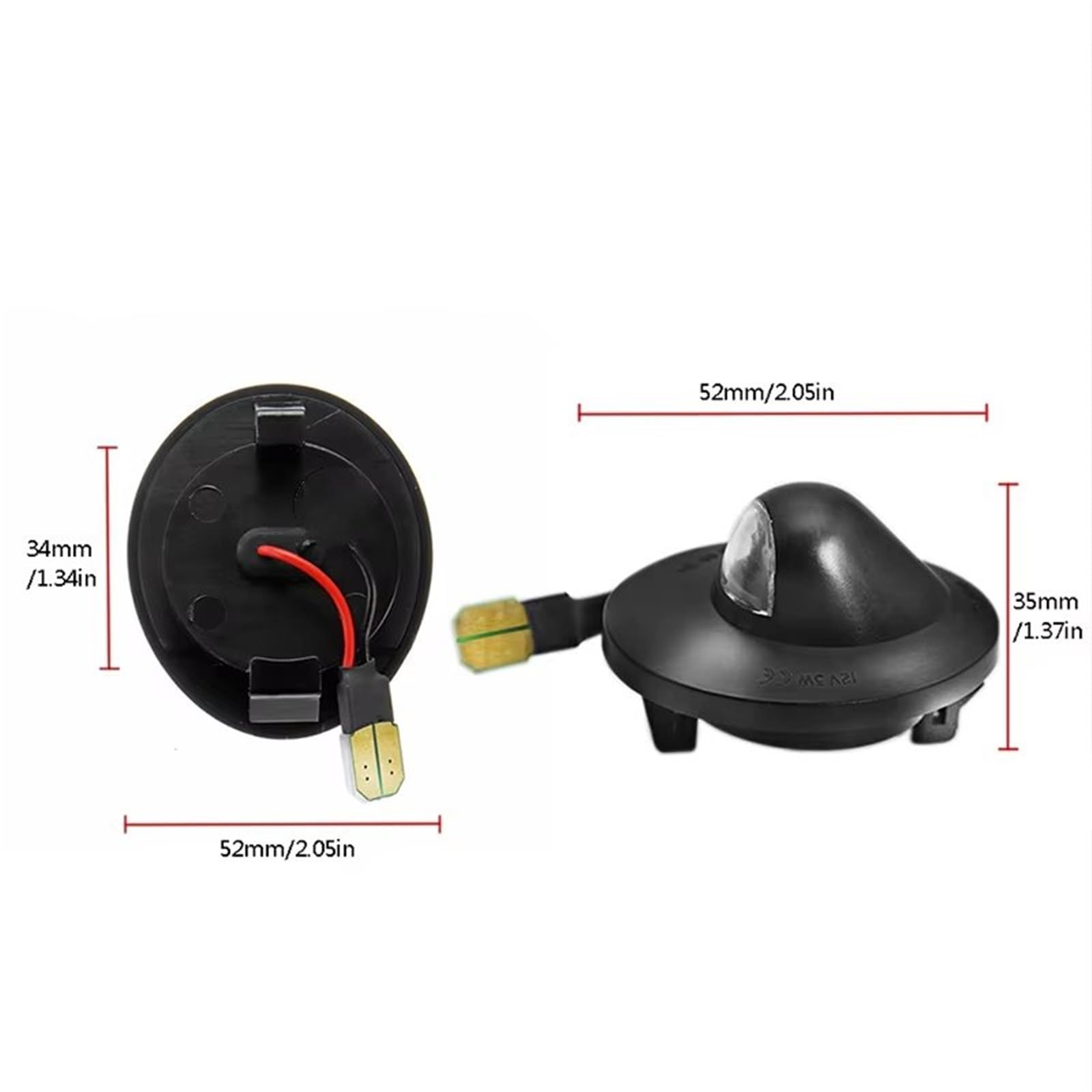 Kit Luci Targa Per Ford Per Super For Duty Per Ranger Per Expedition Per Explorer 2 Pezzi Lampada Luce Targa A LED Canbus Senza Errori