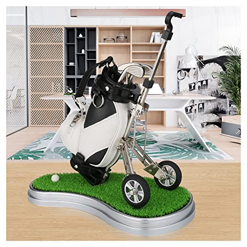 Golf Pen Holder Office Desk Decor Cool Unique Gift - Best Choice For Golf Love #TOP6