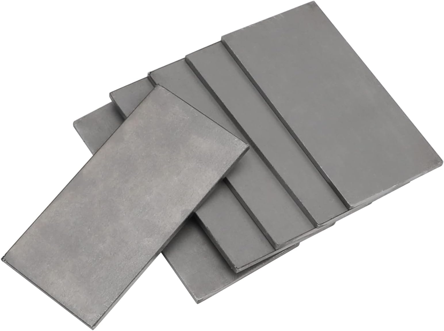 Welding Practice Coupons - 6 Pack 2x4 Inch 1/4 Inch Thick Mild Steel For MIG, TIG, Stick Welding