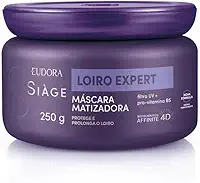 Eudora Máscara Capilar Matizadora Siàge Loiro Expert 250g