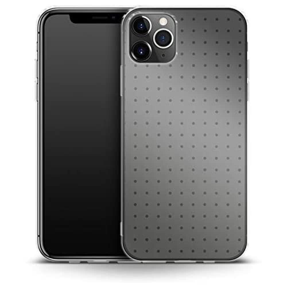caseable GmbHSmartphone Silicone Mobile Phone Case Dot Grid Grey Apple iPhone 11 Pro Max