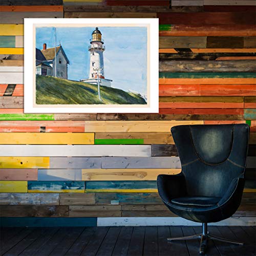 Phare à deux lumières II impression archival mat de Hopper