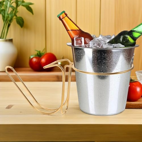 Porte-seau à glace portable pour table afin de libérer de l'espace - 8