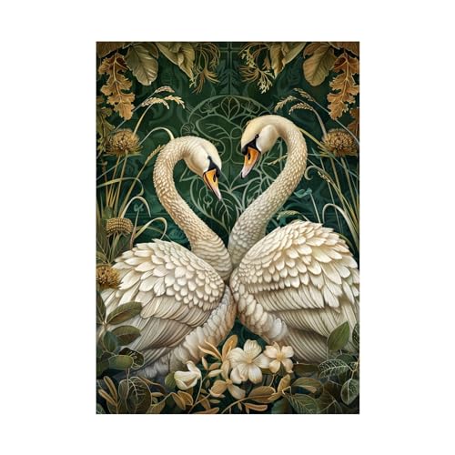 Décoration d'impression de peinture animale sur toile intissée premium 60x80cm