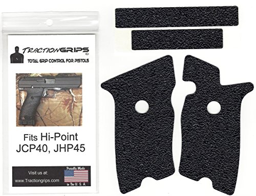 Tractiongrips Rubber Grip Tape Overlay for Hi-Point JCP, JHP Pistols