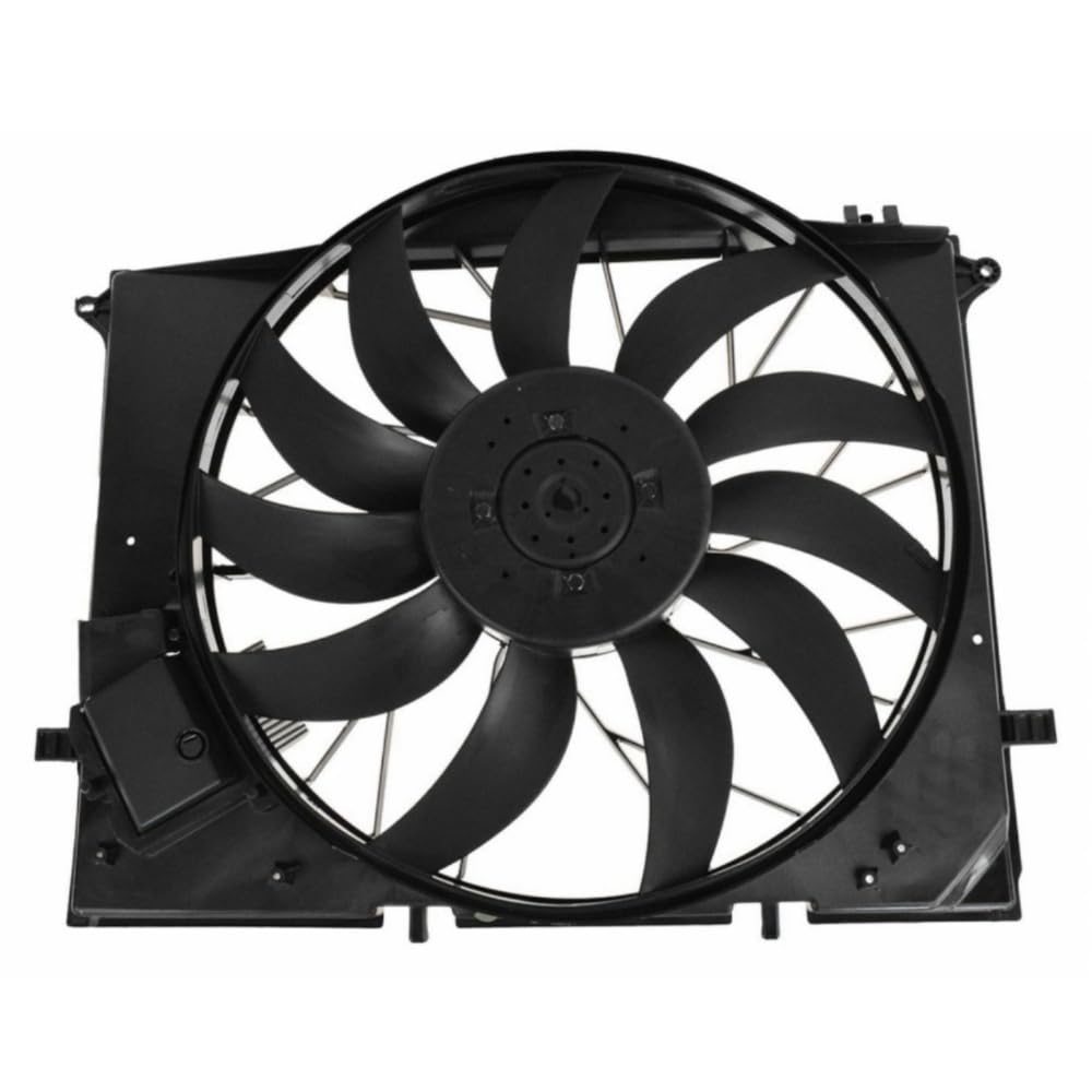 MAPHRWZ Engine Radiator Cooling Fan Blade Assembly Blade for Benz for CL500 2003-2006 for CL55 AMG 2002 for S350 2006 for S430 2001-2006 for S500 2001-2006 for S55 AMG 2001-2002 HVA02270