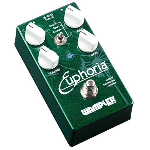 Wampler Euphoria Overdrive – Pédale d’effets pour guitare électrique - Les Beatles, Paul McCartney, John Lennon, RIngo Starr, George Harrison Wampler Euphoria Overdrive – Pédale d'effets pour guitare électrique – Image 4