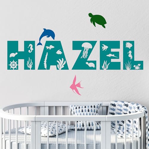 Vinilo Personalizado Animales Marinos para Pared