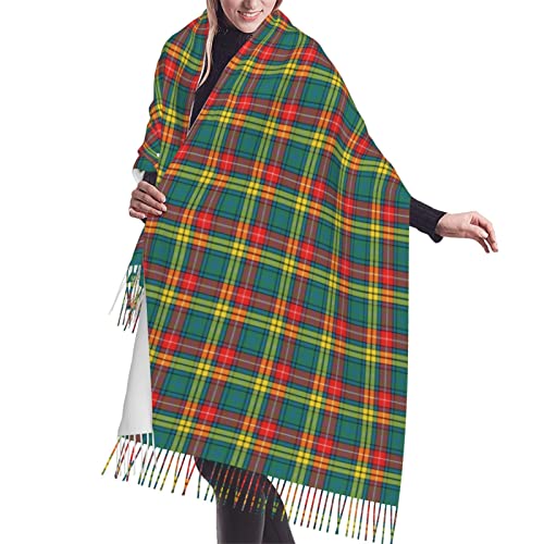 Winter Warm Wrap Shawl Carnegie Ancient Tartan Print Scarves Blanket Scarf For Women Men
