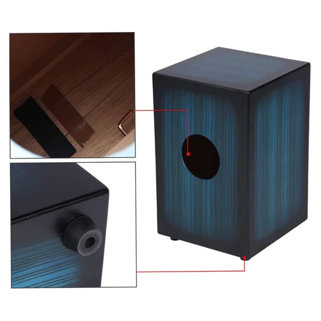 LIOONS Cajon Tambour éthéré Haut de Gamme Musique spirituelle Tambour à Main Accessoires pour la Maison décoration Adultes garçons et Filles Cadre Tambours