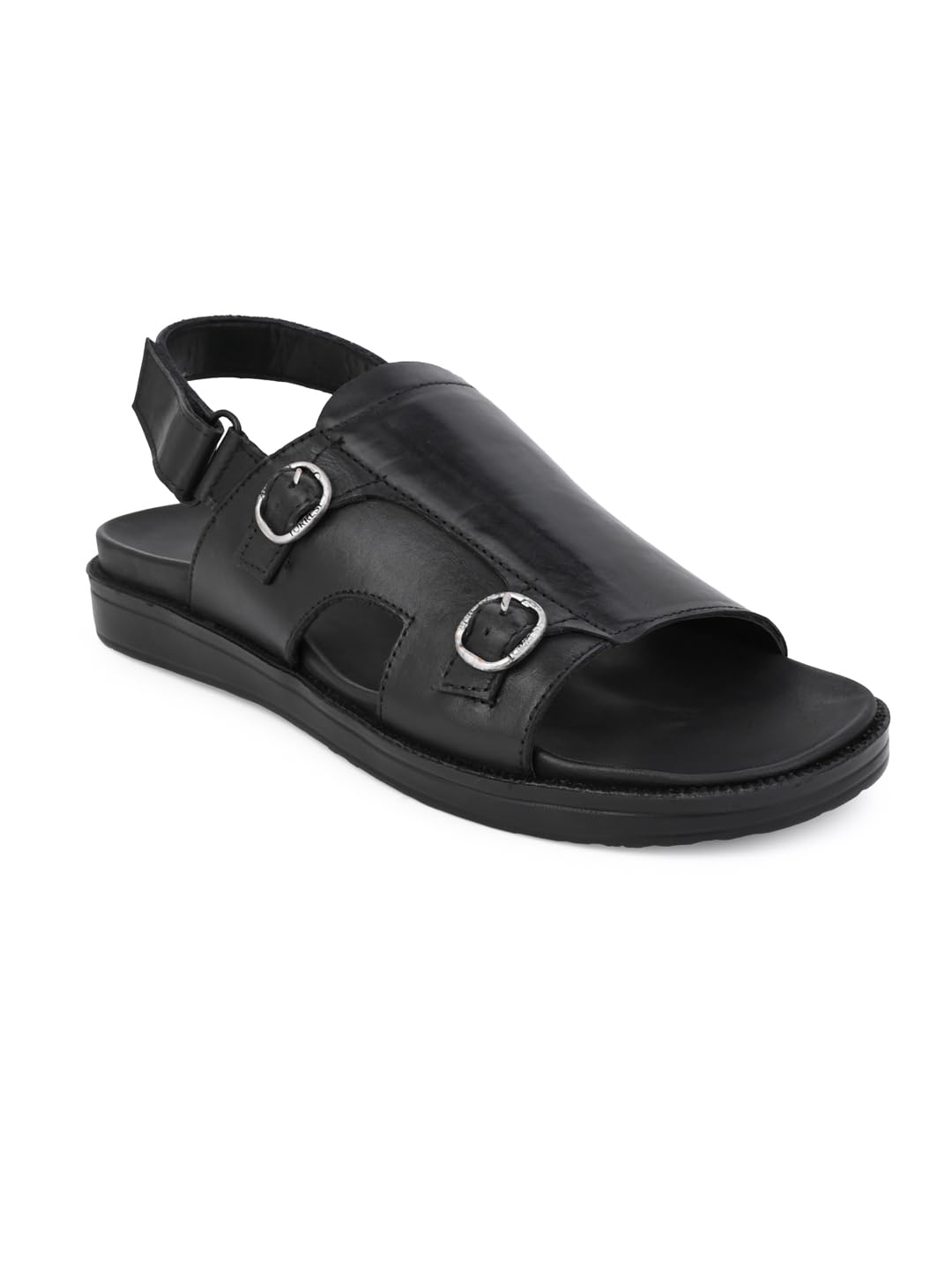 Bordo Genuine Leather Slingback Sandals For Men-image-2