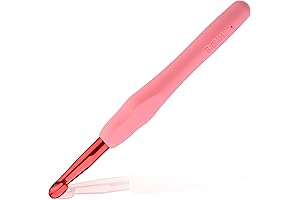 8mm Ergonomic Crochet Hook: The Ultimate Tool for Seamless and Effortless Crocheting