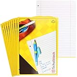 Lieferumfang: 10x Blöcke com-four® 10x A4 Collegeblock/Seminarblock/Kollegblock á 50 Blatt liniert Lineatur 27 weiß mit Rand / 4-Fach gelocht (10 Stück - liniert Schule 1)