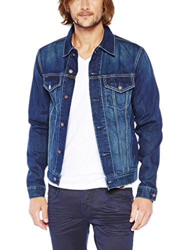 Colorado Denim C970 Yukon Chaqueta, Azul (Dark Stone Used 6030), Large para Hombre