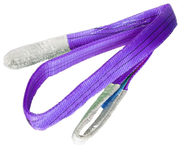 Alpha Polyester Webbing Sling - Lifting Strap, 1 Ton Capacity, Heavy Duty Loadmaster (5 Meter)-image-49